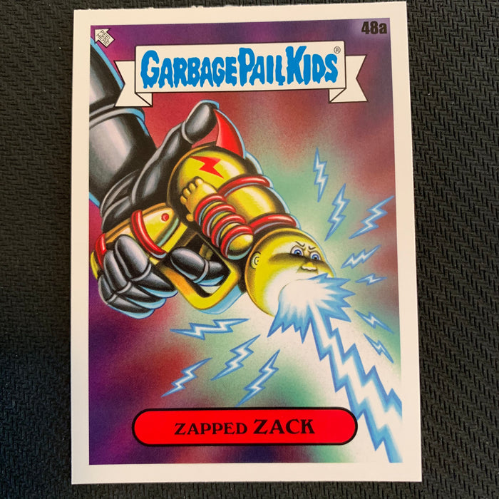 Garbage Pail Kids - 35th Anniversary 2020 - 048a - Zapped Zack Vintage Trading Card Singles Topps
