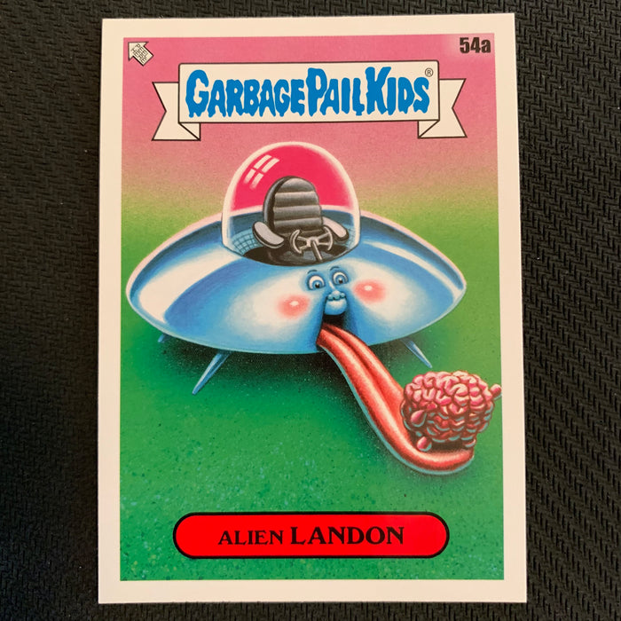 Garbage Pail Kids - 35th Anniversary 2020 - 054a - Alien Landon Vintage Trading Card Singles Topps   
