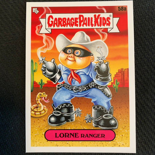 Garbage Pail Kids - 35th Anniversary 2020 - 058a - Lorne Ranger Vintage Trading Card Singles Topps