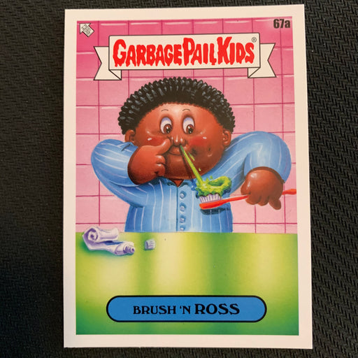 Garbage Pail Kids - 35th Anniversary 2020 - 067a - Brush ’N Ross Vintage Trading Card Singles Topps
