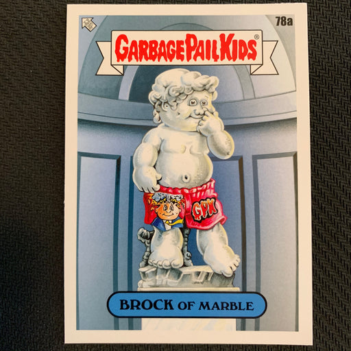 Garbage Pail Kids - 35th Anniversary 2020 - 078a - Brock of Marble Vintage Trading Card Singles Topps   