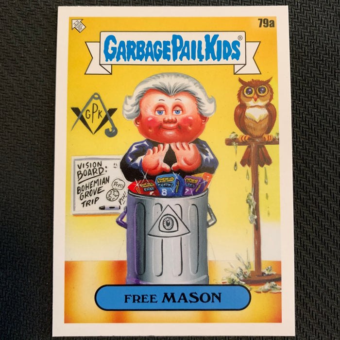 Garbage Pail Kids - 35th Anniversary 2020 - 079a - Free Mason Vintage Trading Card Singles Topps   