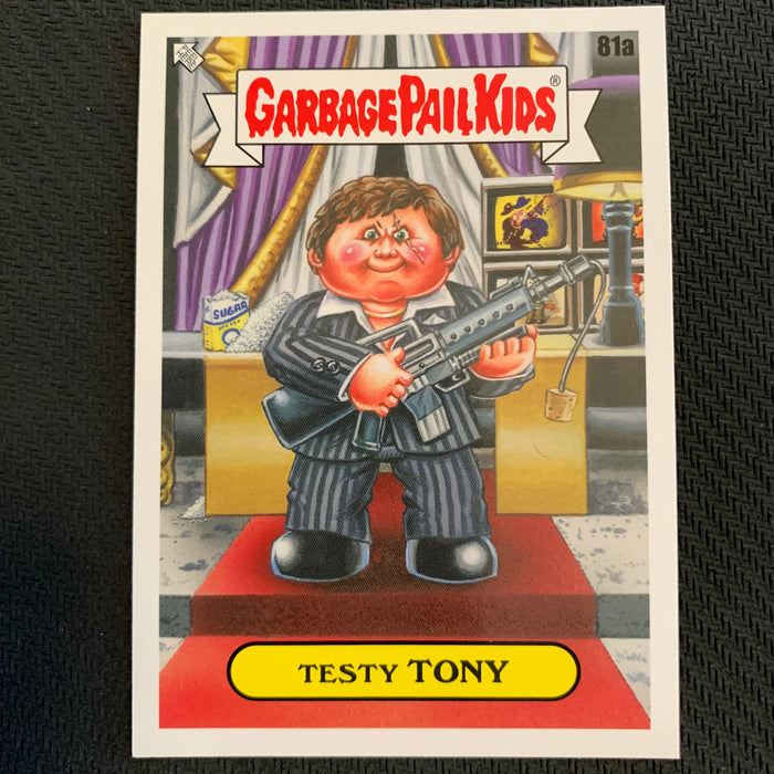 Garbage Pail Kids - 35th Anniversary 2020 - 081a - Testy Tony Vintage Trading Card Singles Topps