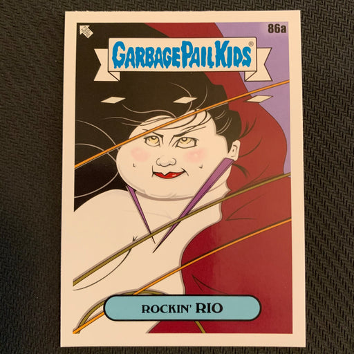 Garbage Pail Kids - 35th Anniversary 2020 - 086a - Rockin’ Rio Vintage Trading Card Singles Topps