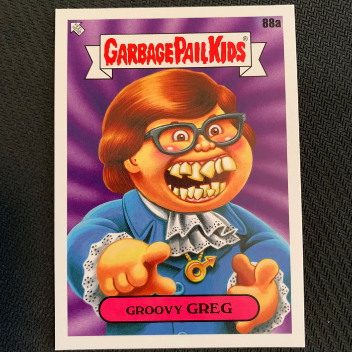 Garbage Pail Kids - 35th Anniversary 2020 - 088a - Groovy Greg Vintage Trading Card Singles Topps
