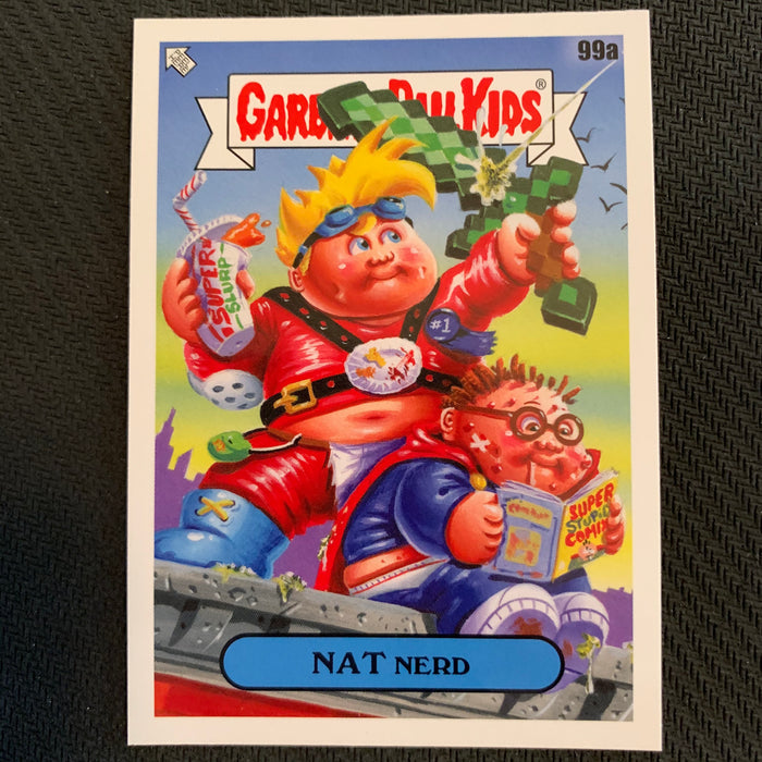 Garbage Pail Kids - 35th Anniversary 2020 - 099a - Nat Nerd Vintage Trading Card Singles Topps
