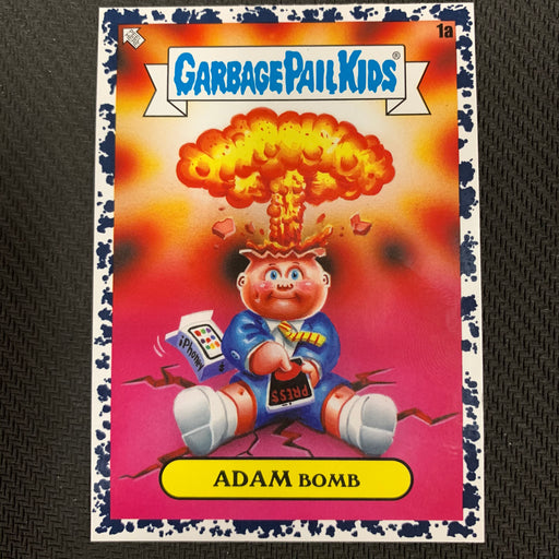 Garbage Pail Kids - 35th Anniversary 2020 - 001a - Adam Bomb - Bruised Black Parallel Vintage Trading Card Singles Topps   
