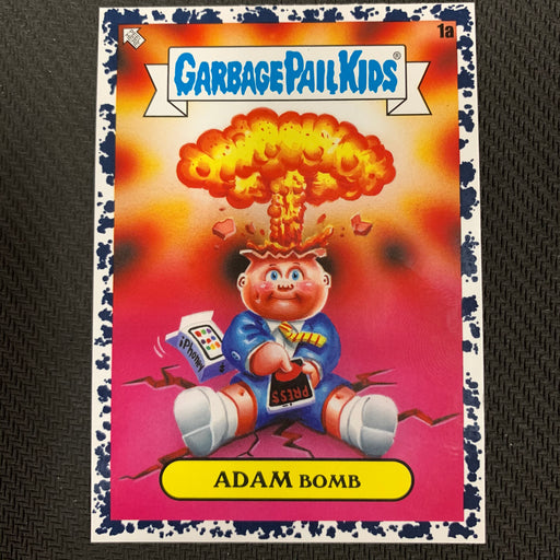 Garbage Pail Kids - 35th Anniversary 2020 - 001a - Adam Bomb - Bruised Black Parallel Vintage Trading Card Singles Topps