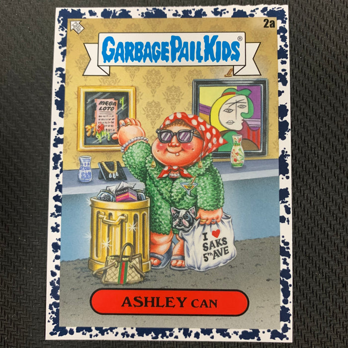 Garbage Pail Kids - 35th Anniversary 2020 - 002a - Ashely Can - Bruised Black Parallel Vintage Trading Card Singles Topps