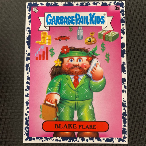 Garbage Pail Kids - 35th Anniversary 2020 - 003a - Blake Flake - Bruised Black Parallel Vintage Trading Card Singles Topps   