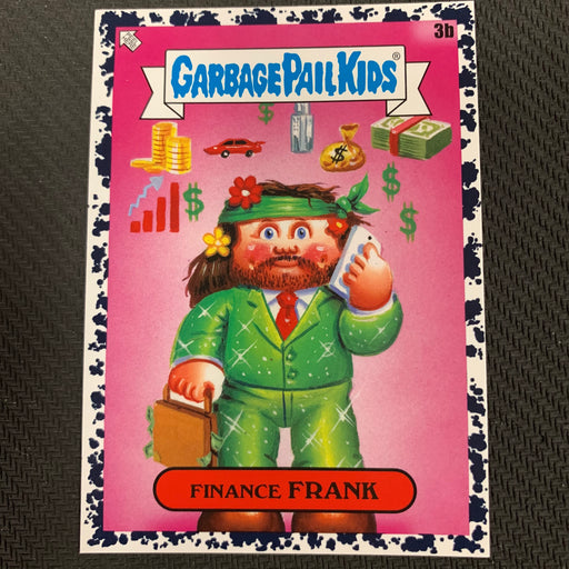 Garbage Pail Kids - 35th Anniversary 2020 - 003b - Finance Frank - Bruised Black Parallel Vintage Trading Card Singles Topps   