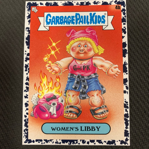 Garbage Pail Kids - 35th Anniversary 2020 - 004b - Women’s Libby - Bruised Black Parallel Vintage Trading Card Singles Topps   
