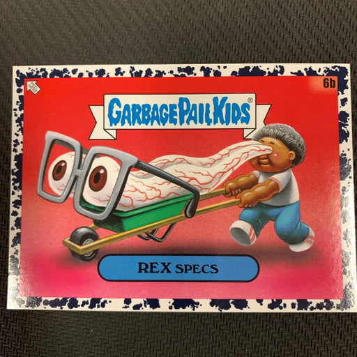 Garbage Pail Kids - 35th Anniversary 2020 - 006b - Rex Specs - Bruised Black Parallel Vintage Trading Card Singles Topps   