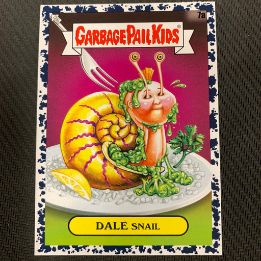 Garbage Pail Kids - 35th Anniversary 2020 - 007a - Dale Snail - Bruised Black Parallel Vintage Trading Card Singles Topps   