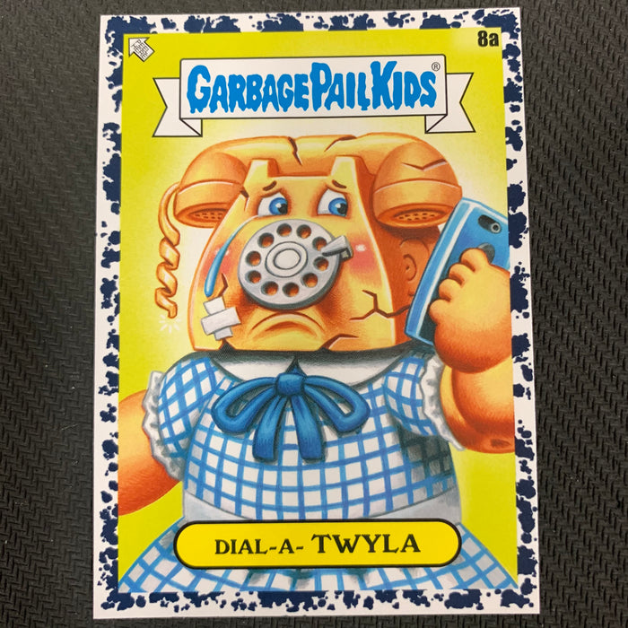 Garbage Pail Kids - 35th Anniversary 2020 - 008a - Dial-A-Twyla - Bruised Black Parallel Vintage Trading Card Singles Topps