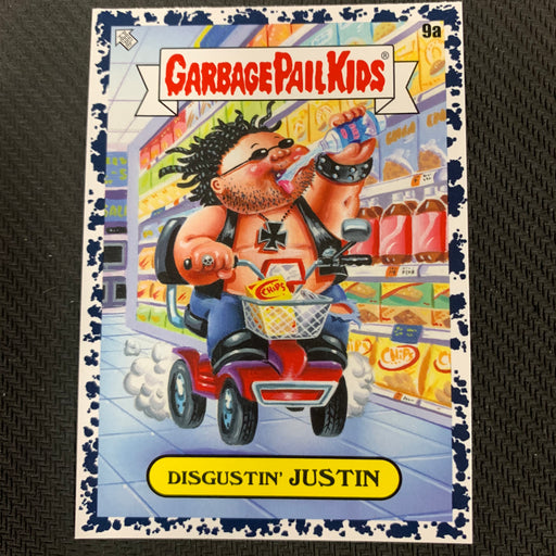 Garbage Pail Kids - 35th Anniversary 2020 - 009a - Digustin’ Justin - Bruised Black Parallel Vintage Trading Card Singles Topps   