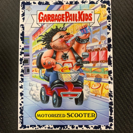 Garbage Pail Kids - 35th Anniversary 2020 - 009b - Motorized Scooter - Bruised Black Parallel Vintage Trading Card Singles Topps   