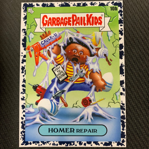 Garbage Pail Kids - 35th Anniversary 2020 - 010b - Homer Repair - Bruised Black Parallel Vintage Trading Card Singles Topps