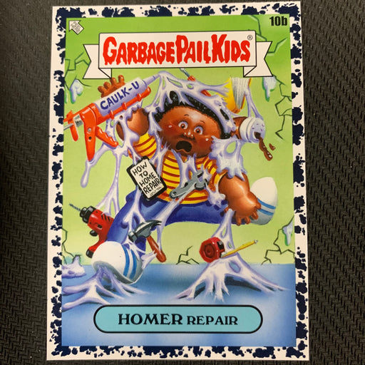 Garbage Pail Kids - 35th Anniversary 2020 - 010b - Homer Repair - Bruised Black Parallel Vintage Trading Card Singles Topps   