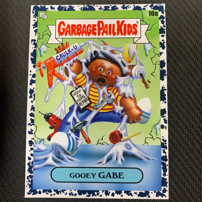 Garbage Pail Kids - 35th Anniversary 2020 - 010a - Gooey Gabe - Bruised Black Parallel Vintage Trading Card Singles Topps   