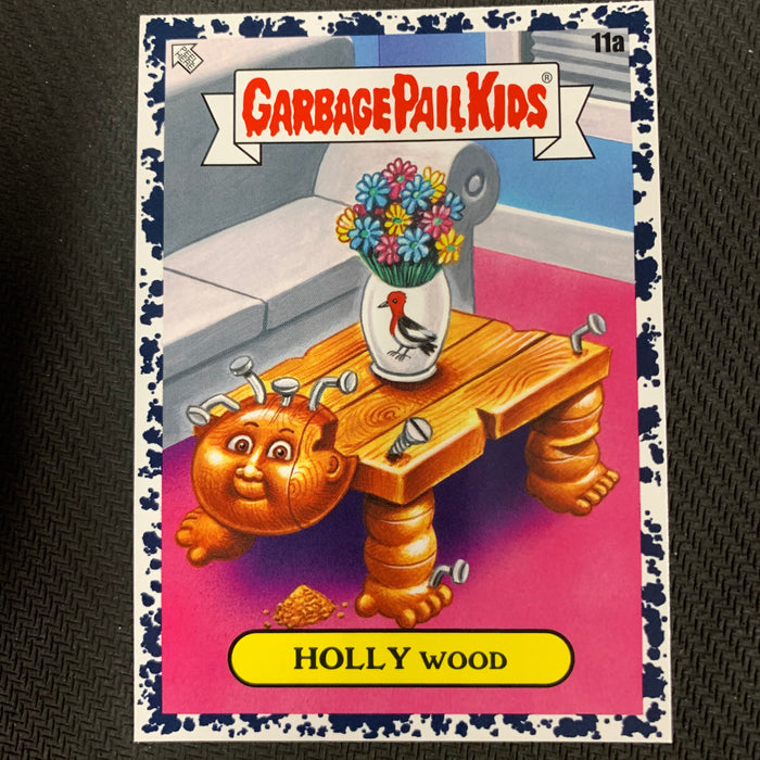 Garbage Pail Kids - 35th Anniversary 2020 - 011a - Holly Wood - Bruised Black Parallel Vintage Trading Card Singles Topps