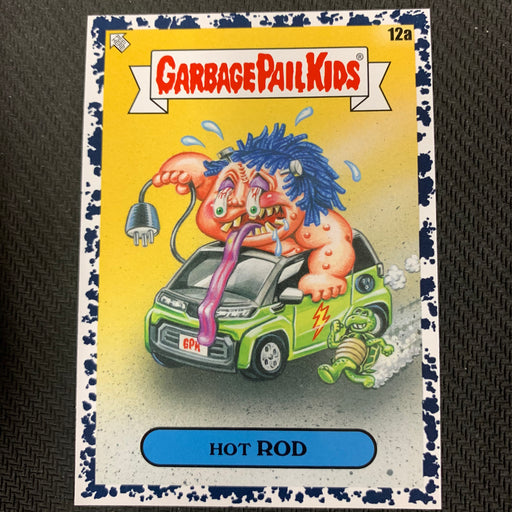 Garbage Pail Kids - 35th Anniversary 2020 - 012a - Hot Rod - Bruised Black Parallel Vintage Trading Card Singles Topps