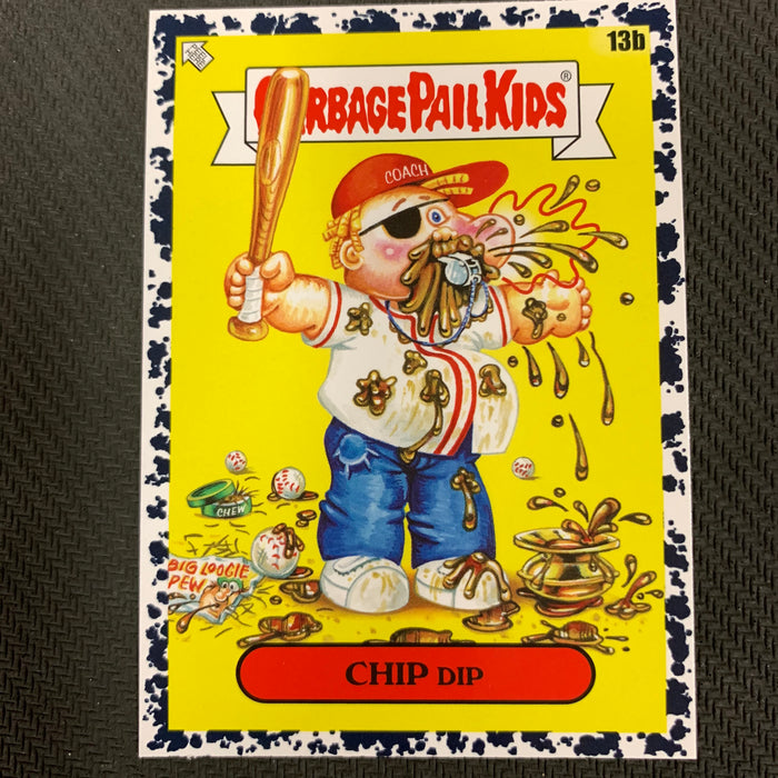 Garbage Pail Kids - 35th Anniversary 2020 - 013b - Chip Dip - Bruised Black Parallel Vintage Trading Card Singles Topps