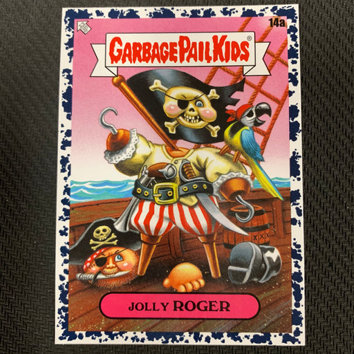 Garbage Pail Kids - 35th Anniversary 2020 - 014a - Jolly Roger - Bruised Black Parallel Vintage Trading Card Singles Topps