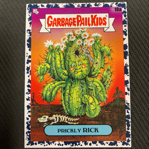 Garbage Pail Kids - 35th Anniversary 2020 - 018a - Prickly Rick - Bruised Black Parallel Vintage Trading Card Singles Topps   