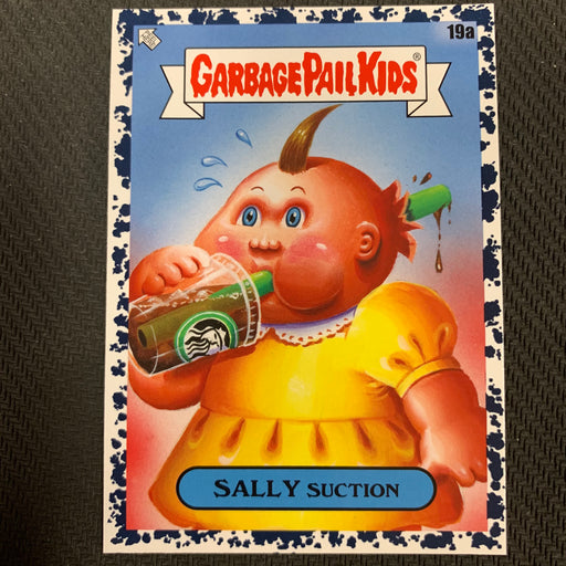 Garbage Pail Kids - 35th Anniversary 2020 - 019a - Sally Suction - Bruised Black Parallel Vintage Trading Card Singles Topps