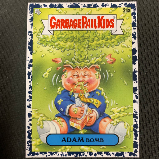 Garbage Pail Kids - 35th Anniversary 2020 - 021a - Adam Bomb - Bruised Black Parallel Vintage Trading Card Singles Topps