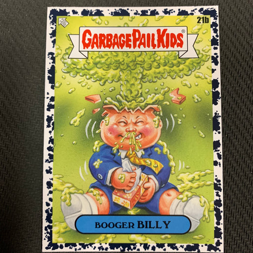 Garbage Pail Kids - 35th Anniversary 2020 - 021b - Booger Billy - Bruised Black Parallel Vintage Trading Card Singles Topps   