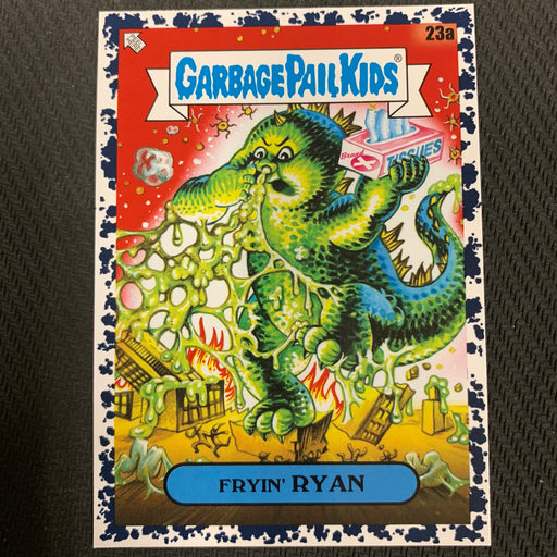 Garbage Pail Kids - 35th Anniversary 2020 - 023a - Fryin’ Fran - Bruised Black Parallel Vintage Trading Card Singles Topps