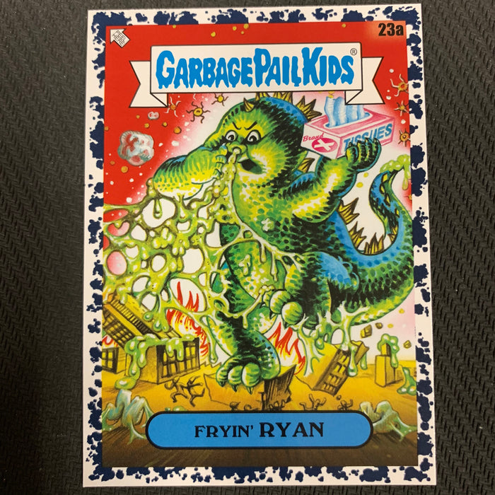 Garbage Pail Kids - 35th Anniversary 2020 - 023a - Fryin’ Fran - Bruised Black Parallel Vintage Trading Card Singles Topps