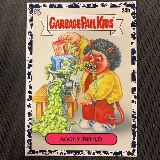 Garbage Pail Kids - 35th Anniversary 2020 - 024b - Bogey Brad - Bruised Black Parallel Vintage Trading Card Singles Topps   