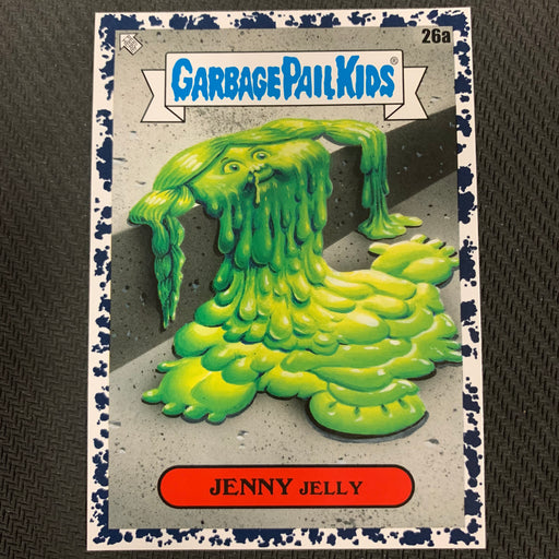 Garbage Pail Kids - 35th Anniversary 2020 - 026a - Jenny Jelly - Bruised Black Parallel Vintage Trading Card Singles Topps