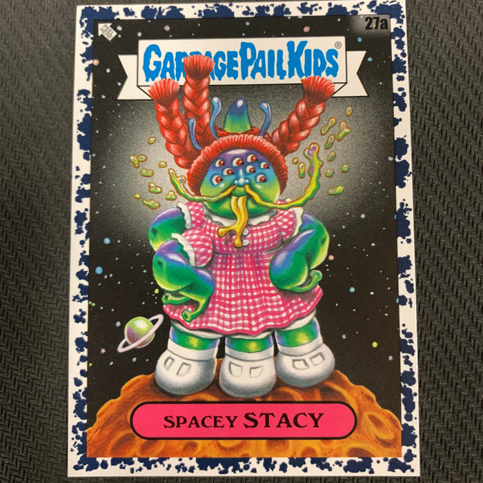 Garbage Pail Kids - 35th Anniversary 2020 - 027a - Spacey Stacy - Bruised Black Parallel Vintage Trading Card Singles Topps