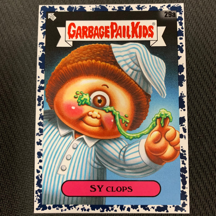 Garbage Pail Kids - 35th Anniversary 2020 - 029a - Sy Clops - Bruised Black Parallel Vintage Trading Card Singles Topps   
