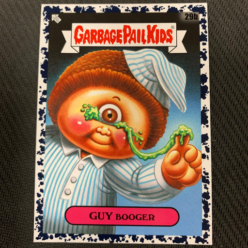 Garbage Pail Kids - 35th Anniversary 2020 - 029b - Guy Booger - Bruised Black Parallel Vintage Trading Card Singles Topps   