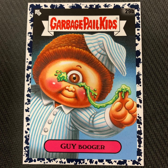 Garbage Pail Kids - 35th Anniversary 2020 - 029b - Guy Booger - Bruised Black Parallel Vintage Trading Card Singles Topps