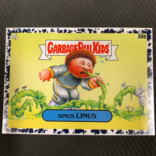 Garbage Pail Kids - 35th Anniversary 2020 - 030b - Sinus Linus - Bruised Black Parallel Vintage Trading Card Singles Topps
