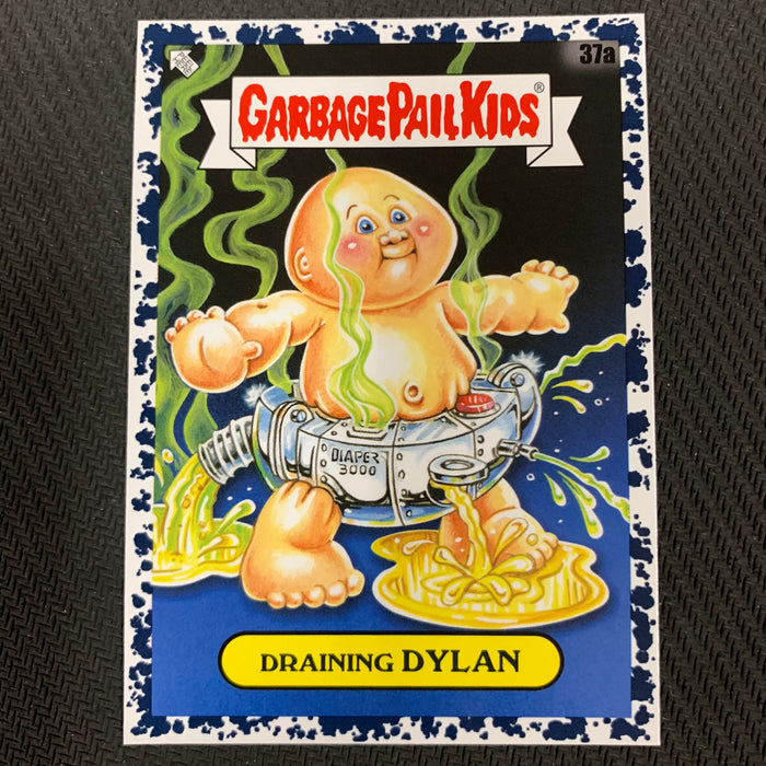 Garbage Pail Kids - 35th Anniversary 2020 - 037a - Draining Dylan - Bruised Black Parallel Vintage Trading Card Singles Topps