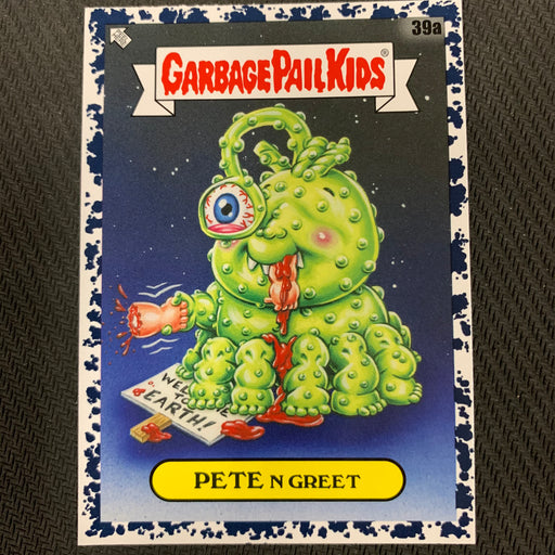 Garbage Pail Kids - 35th Anniversary 2020 - 039a - Pete N Greet - Bruised Black Parallel Vintage Trading Card Singles Topps