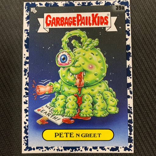 Garbage Pail Kids - 35th Anniversary 2020 - 039a - Pete N Greet - Bruised Black Parallel Vintage Trading Card Singles Topps   