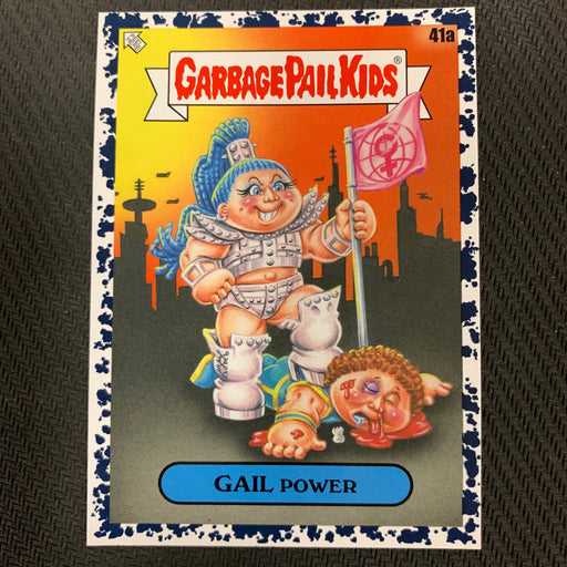 Garbage Pail Kids - 35th Anniversary 2020 - 041a - Gail Power - Bruised Black Parallel Vintage Trading Card Singles Topps