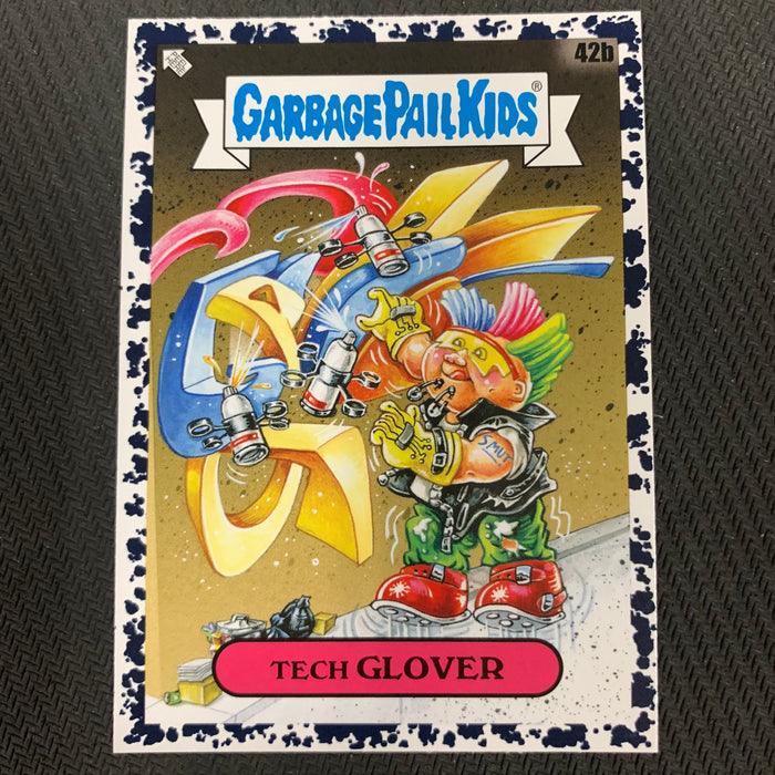 Garbage Pail Kids - 35th Anniversary 2020 - 042b - Tech Glover - Bruised Black Parallel Vintage Trading Card Singles Topps