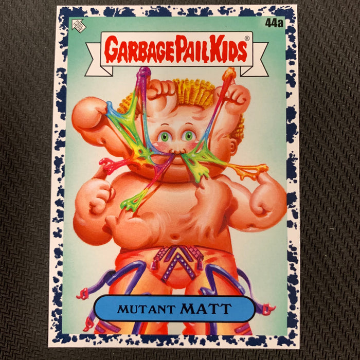 Garbage Pail Kids - 35th Anniversary 2020 - 044a - Mutant Matt - Bruised Black Parallel Vintage Trading Card Singles Topps