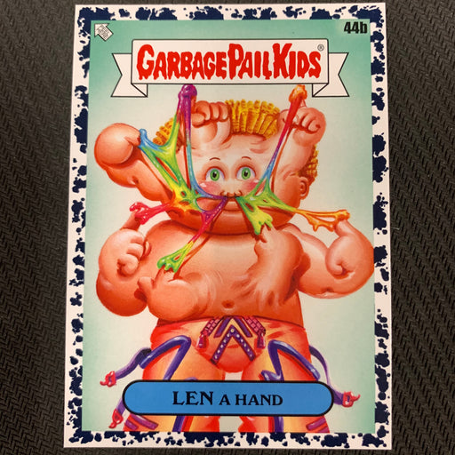 Garbage Pail Kids - 35th Anniversary 2020 - 044b - Len A Hand - Bruised Black Parallel Vintage Trading Card Singles Topps   