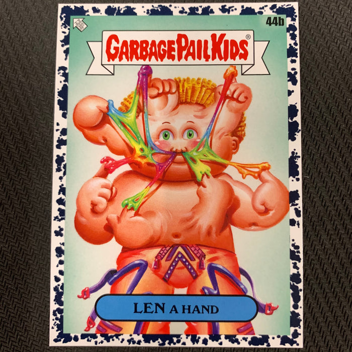 Garbage Pail Kids - 35th Anniversary 2020 - 044b - Len A Hand - Bruised Black Parallel Vintage Trading Card Singles Topps