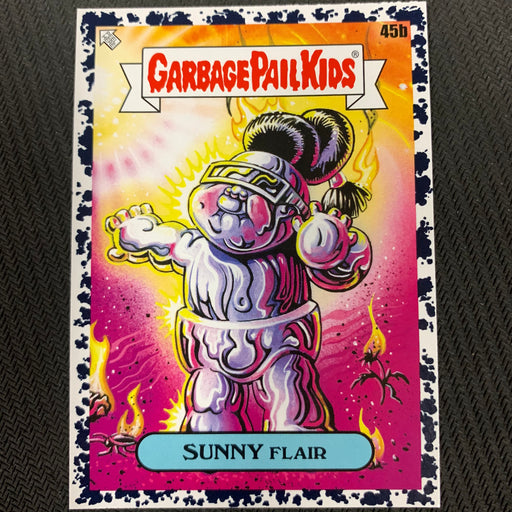Garbage Pail Kids - 35th Anniversary 2020 - 045b - Sunny Flair - Bruised Black Parallel Vintage Trading Card Singles Topps   